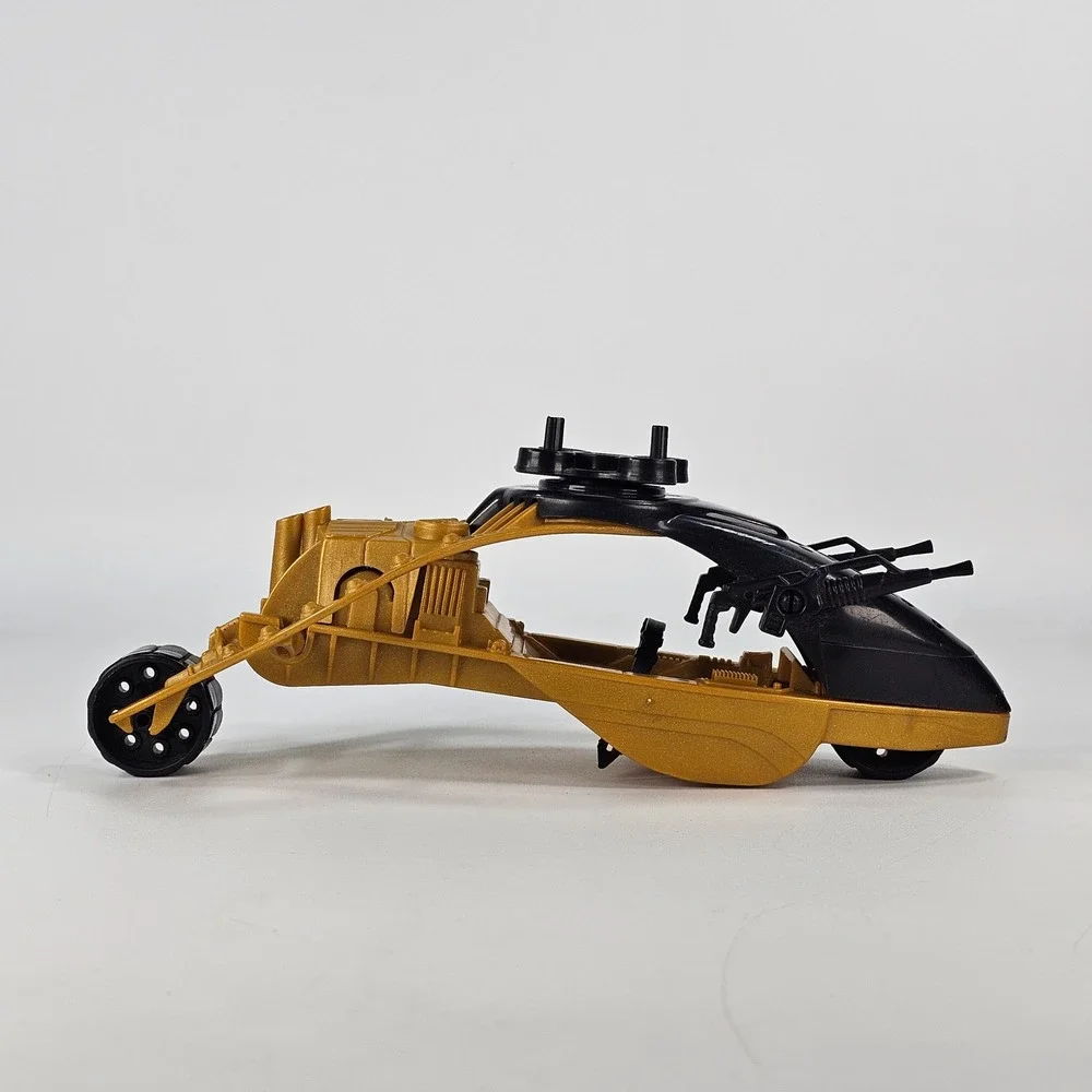 Vintage 1989 Hasbro GI Joe Darklon's Gold Black Vehicle